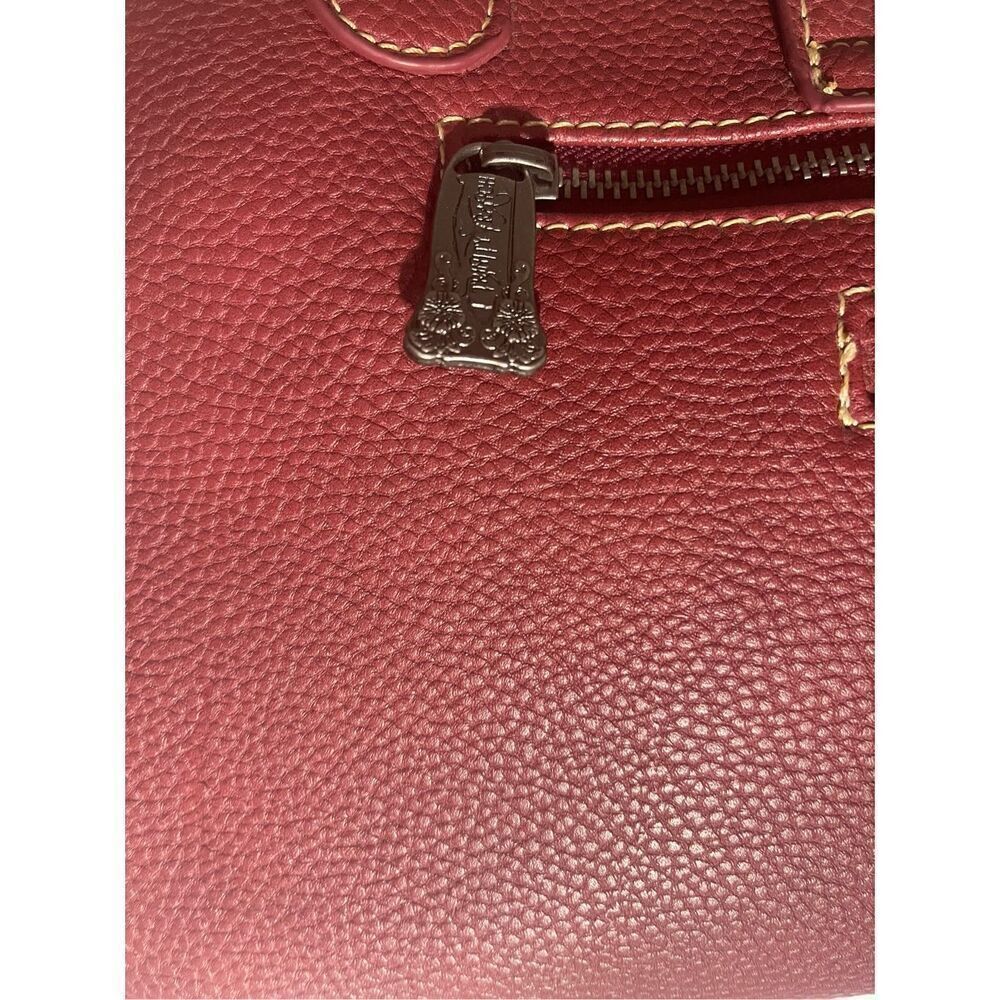 Trinty Ranch Western Red/Black Fringe Leather Accents Concealed Carry Shoulder B - Picture 5 of 5